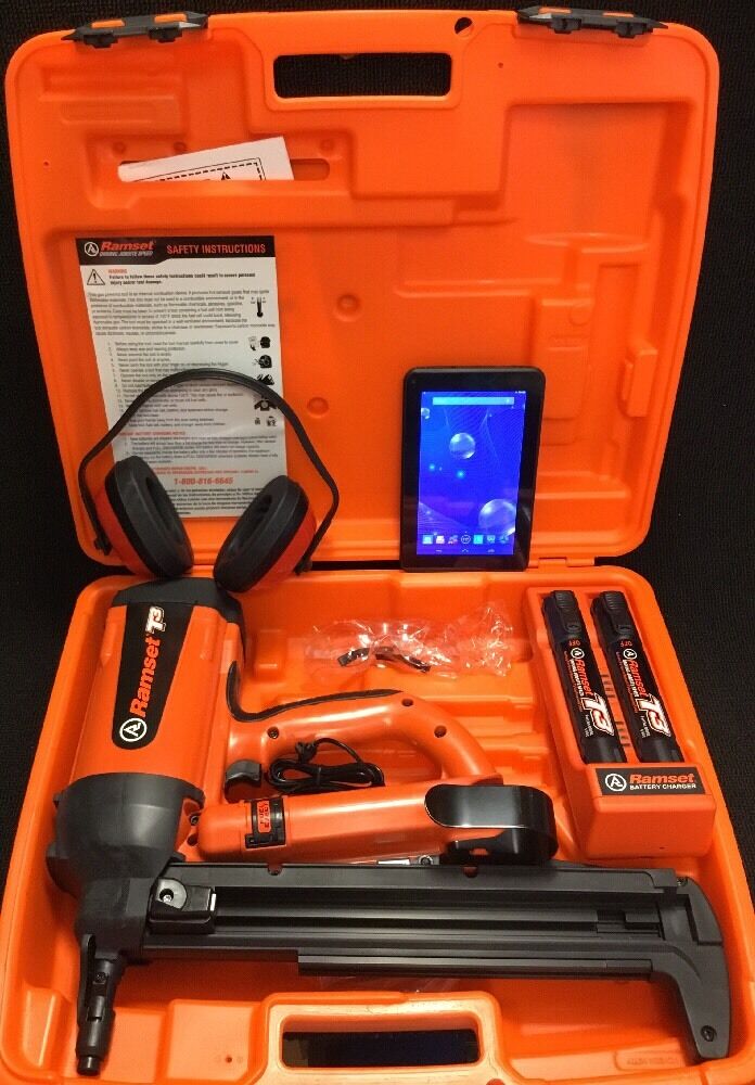 RAMSET T3 MAG, GAS TOOL, BRAND NEW, FREE TABLET, EAR MUFFS, FAST SHIP