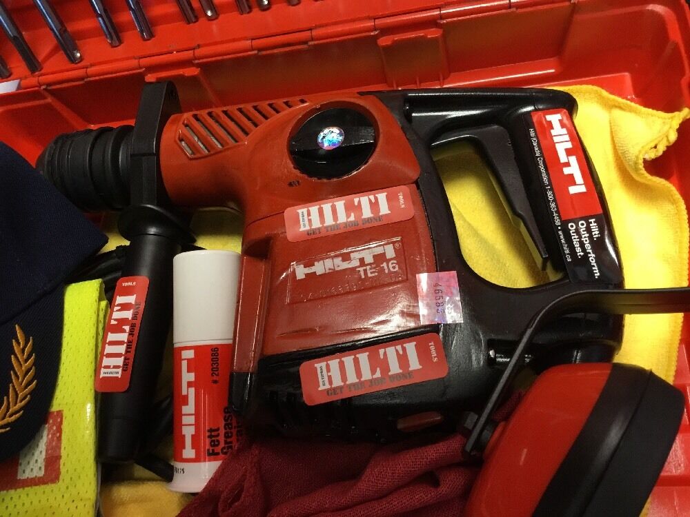 HILTI TE 16,GREAT CONDITION, PREOWNED, FREE EXTRAS