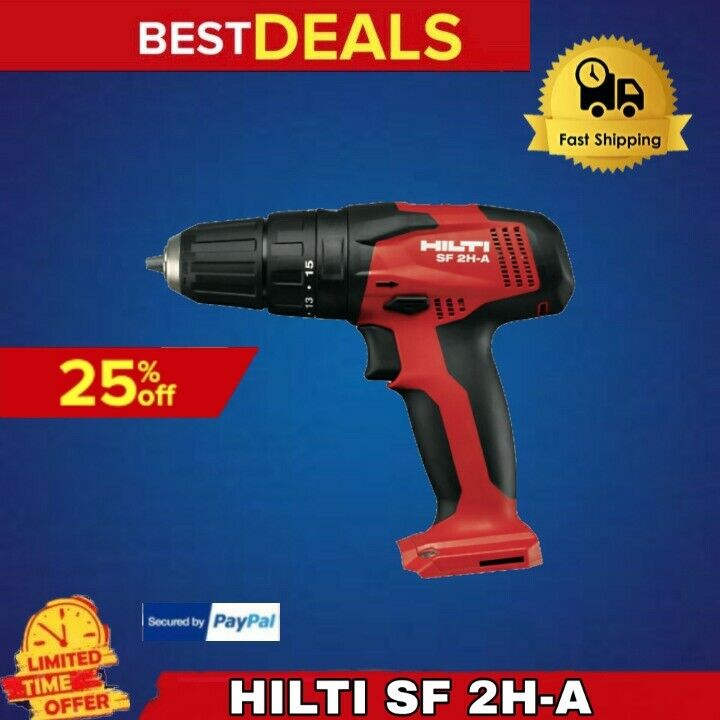 HILTI 12V SET, 5 TOOLS: SID 2-A, SFD 2-A, SF 2-A, SL 2-A, SR 2-A, COMPLETE