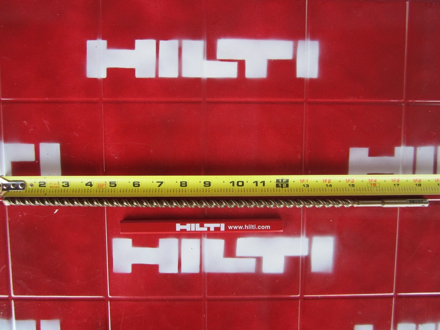 HILTI TE-C 1 x 22", SDS PLUS, PREOWNED,FREE HILTI PENCIL,L@@K, FAST SHIPPING