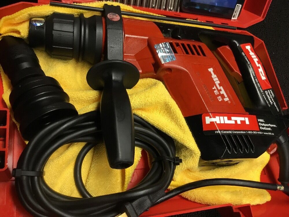 HILTI TE 5 PREOWNED, FREE TABLET, BITS AND EXTRAS