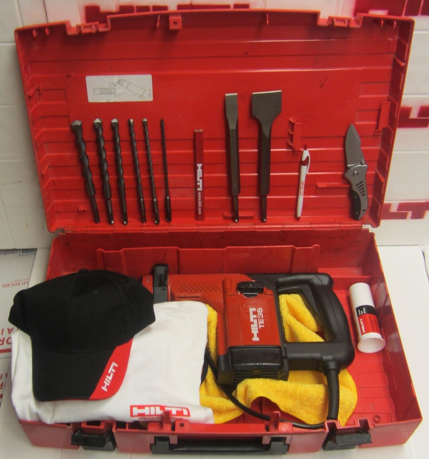 HILTI TE 35, PREOWNED, ORIGINAL, STRONG, FREE BITS,