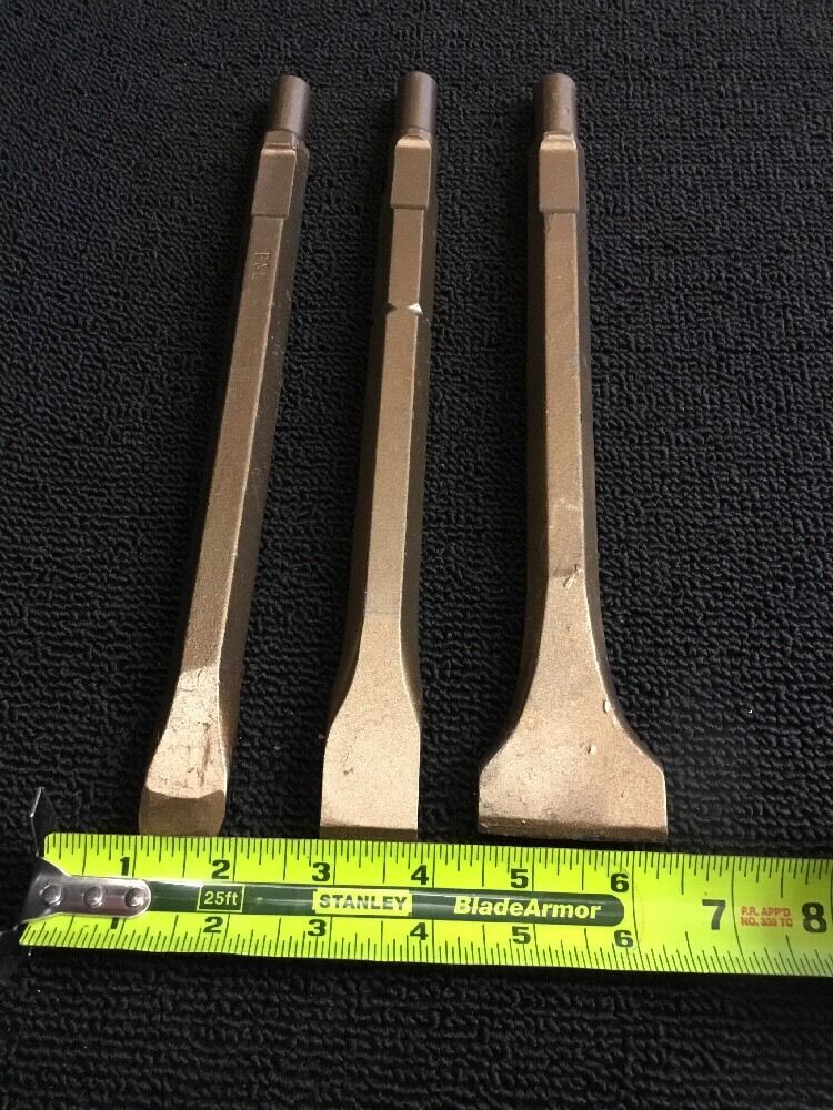 HILTI - BOSH CHISEL TE-H 2", 1", 3/4" PREOWNED, FREE HAT