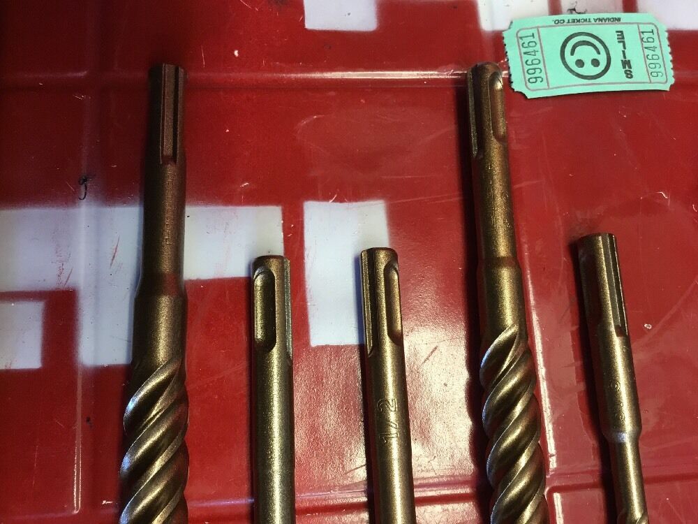 HILTI DRILL BIT 5/8", 3/8", 1/2" SDS PLUS,