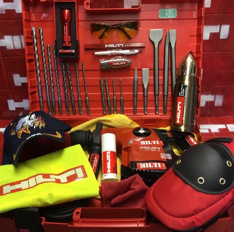 HILTI TE 30-C, PREOWNED, DURABLE, STRONG, FREE DRILLS & CHISELS