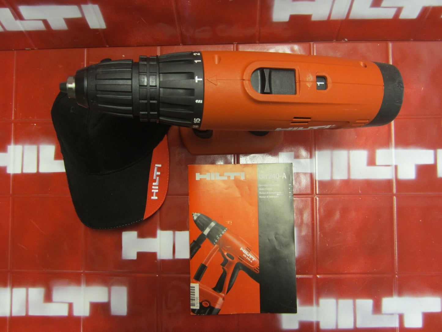 Hilti UH 240-A 24V NiCd 1/2" CORDLESS DRILL, NEW, FREE HAT, FAST SHIP