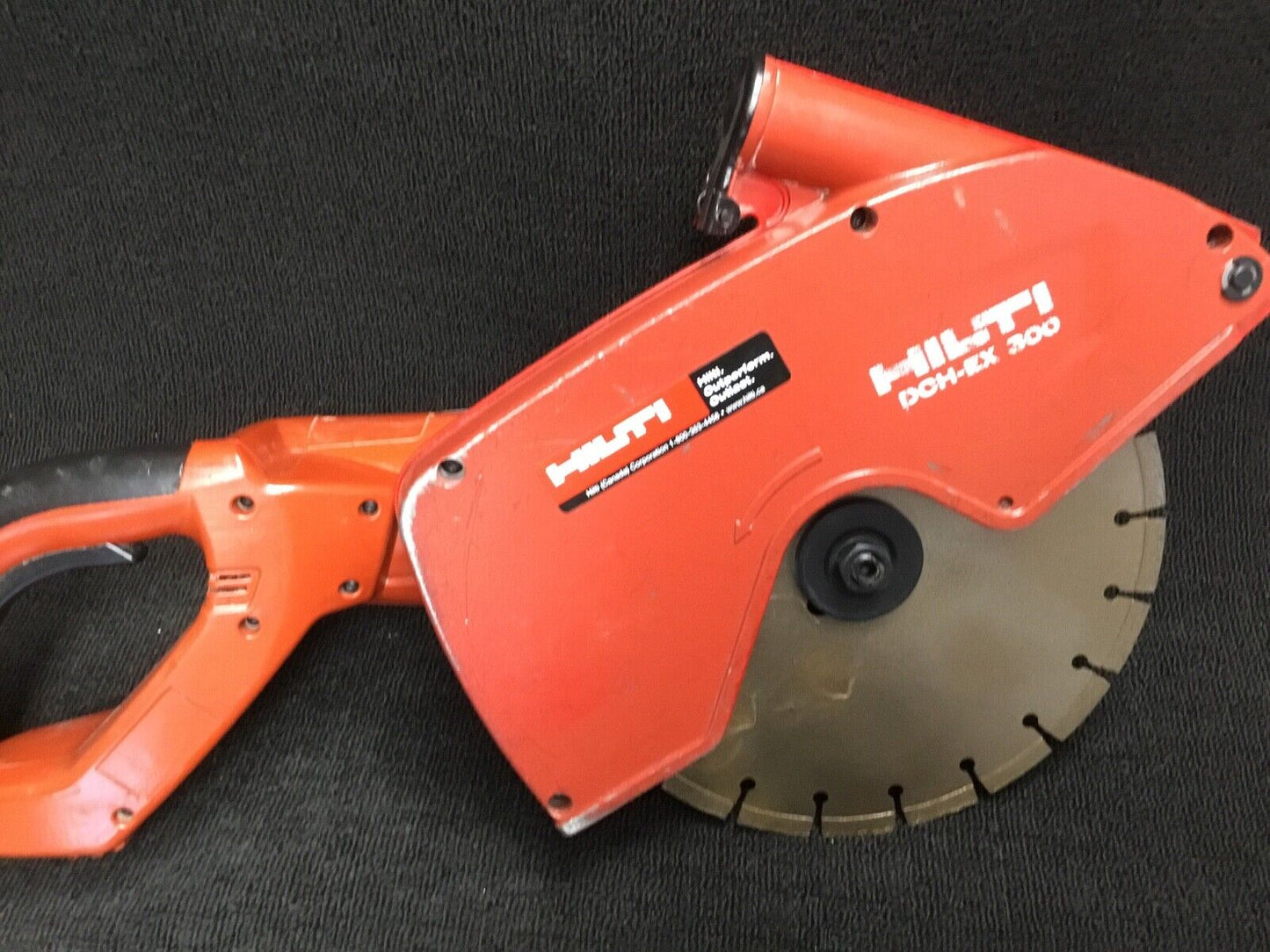 HILTI DCH 300 ELECTRIC DIAMOND CUTTERS, PREOWNED