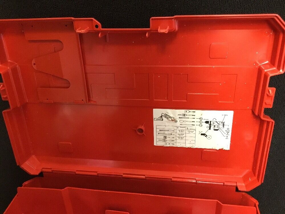 HILTI TE 54 ORIGINAL CASE - (CASE ONLY), PREOWNED, GREASE FOR FREE, FAST SHIP