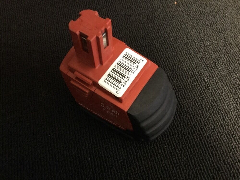 HILTI BATTERY SFB 155 3.0AH, PREOWNED, FREE AMERICAN HAT