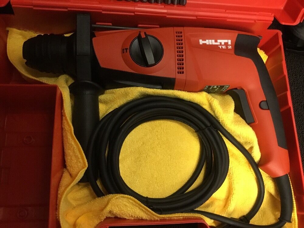 HILTI TE 2 DRILL, WSR 1000 RECIPROCATING SAW, NEW, FREE THERMO, BITS