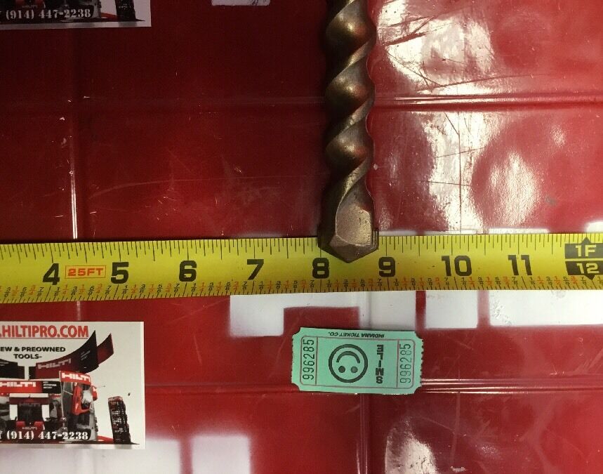 HILTI BIT SDS PLUS 7/8" x 13-1/2" PREOWNED