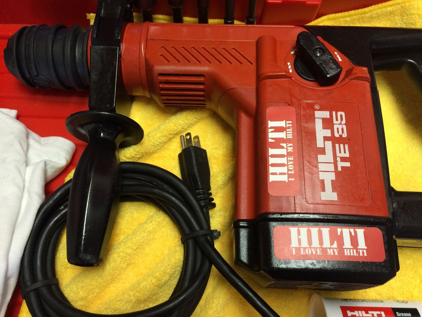 HILTI TE 35, PREOWNED, ORIGINAL, FREE TABLET, BITS