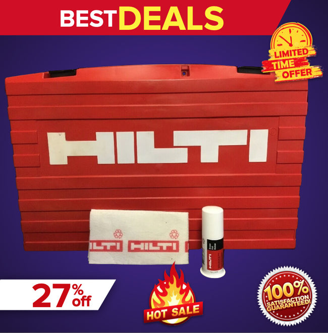 HILTI CASE FOR TE 505 (ONLY CASE), PREOWNED,