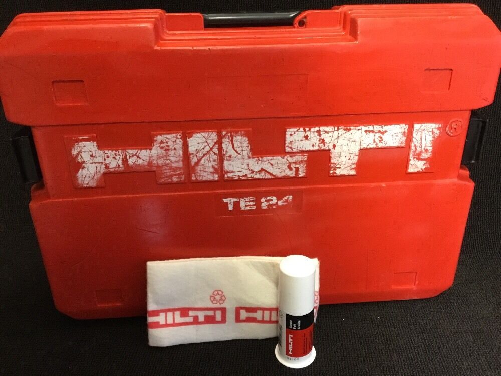 HILTI TE 24 CASE (THIS IS ONLY CASE), PREOWNED, FREE GREASE