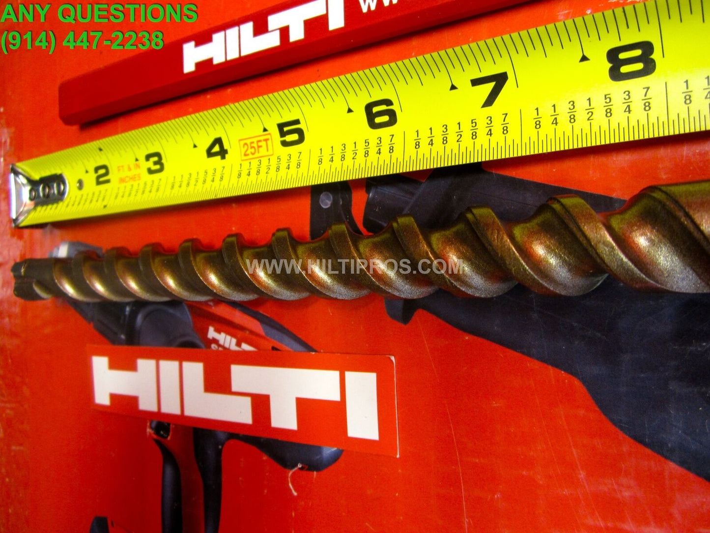 HILTI TE-YX 3/4" x 13", SDS PLUS, PREOWNED, HEAVY DUTY, FAST SHIP