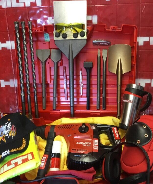 HILTI TE 50, L@@K, NICE CONDITION, FREE HILTI COFFE MUG AND EXTRAS, FAST SHIP