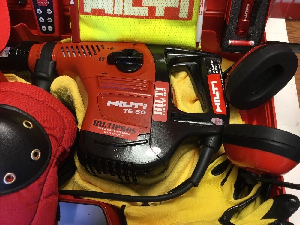 HILTI TE 50, EXCELLENT CONDITION, LOAD, FREE EXTRAS, DURABLE