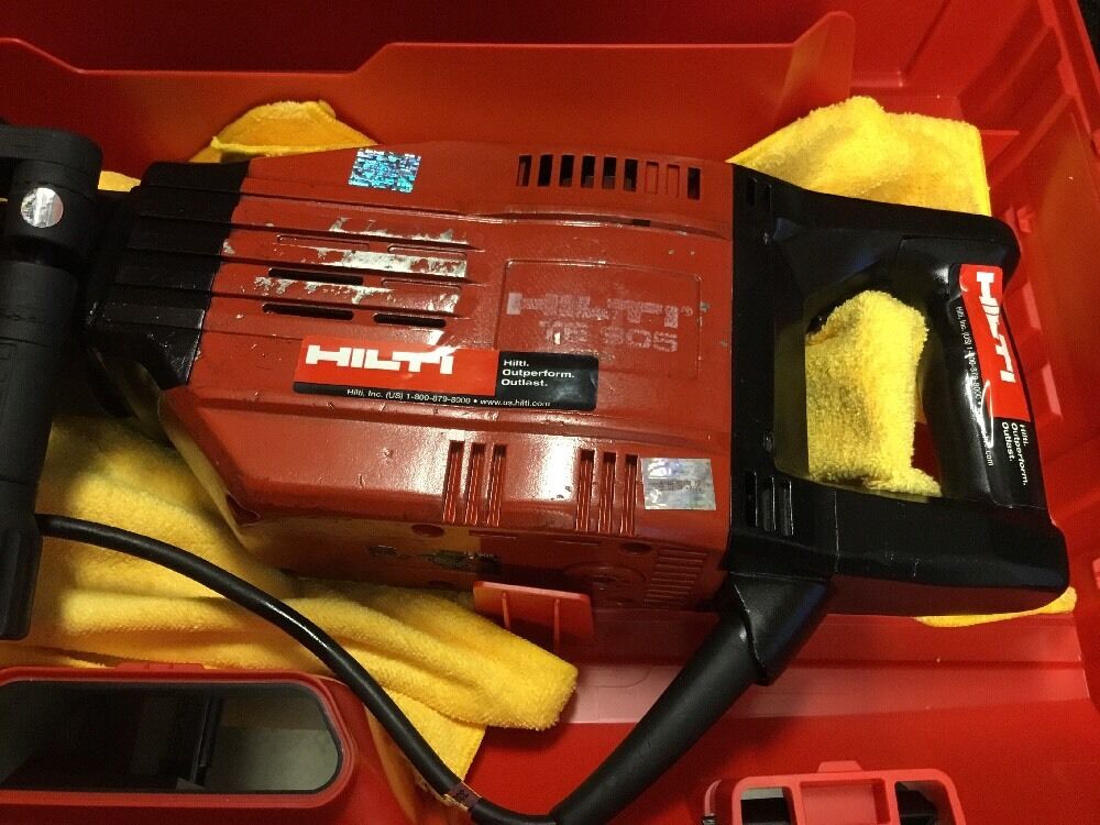 HILTI TE 905, PREOWNED, FREE COFFEE MUG, CHISELS, PLUS EXTRAS, FAST SHIP