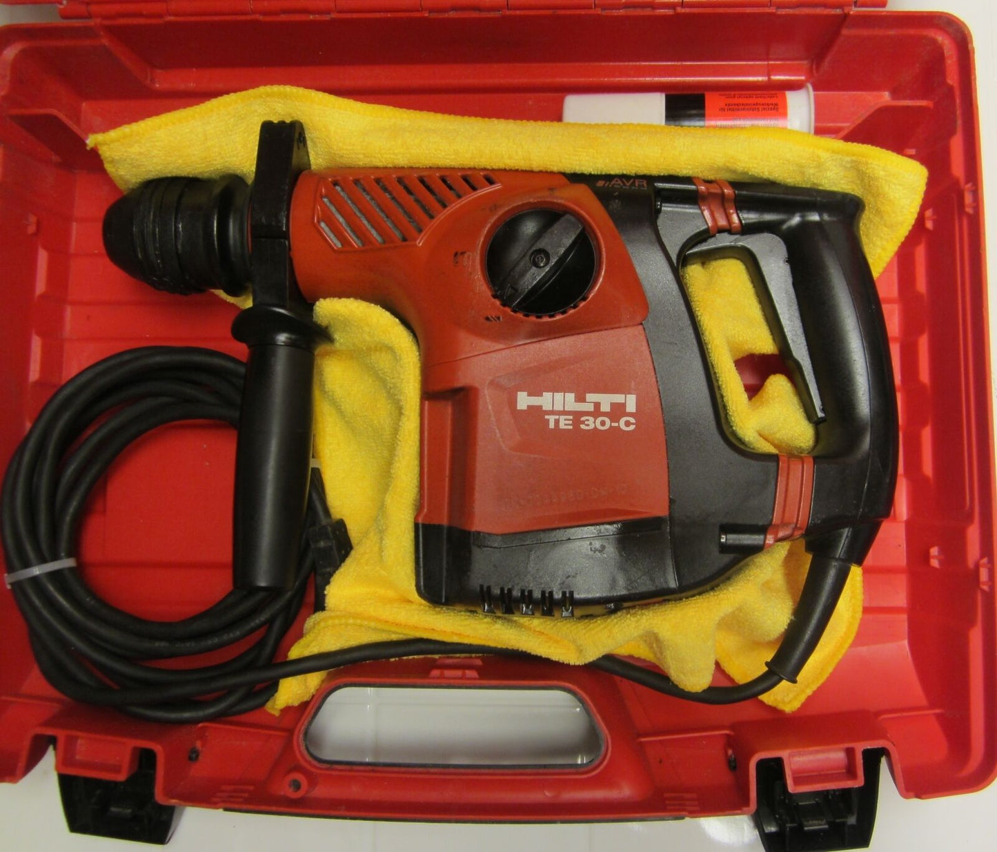 HILTI TE 30-C HAMMER DRILL, GREAT CONDITION, FREE BITS, CHISELS