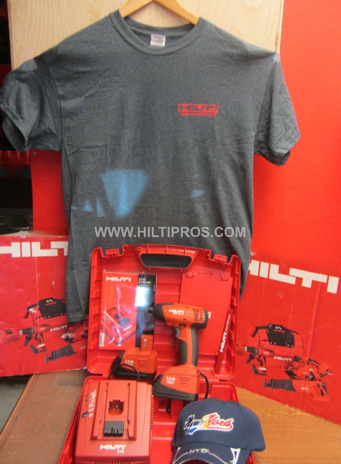 Hilti SID 121-A 12V 3,0 Ah NiMH CORDLESS DRILL, NEW, FREE T-SHIRT, HAT