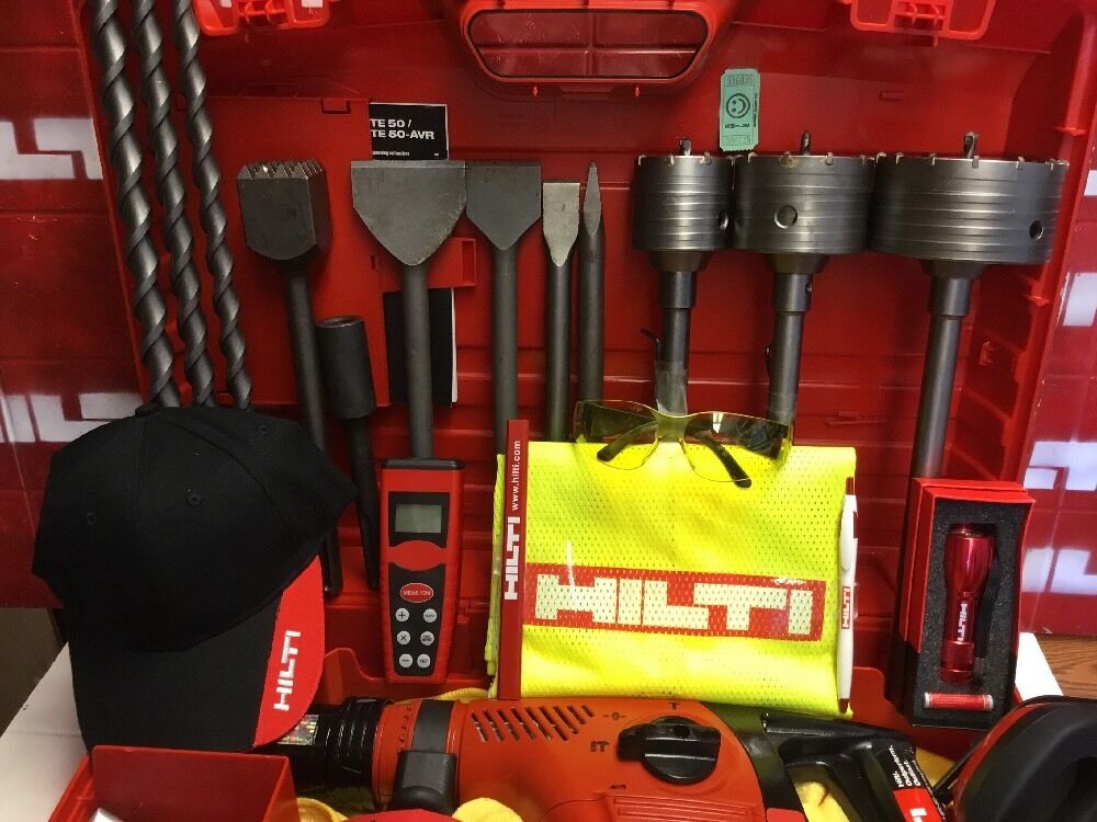 HILTI TE 50, EXCELLENT CONDITION, LOAD, FREE EXTRAS, DURABLE