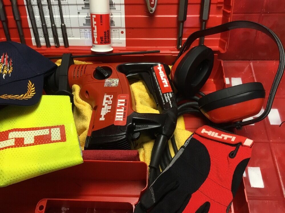 HILTI TE 6-C, PREOWNED, FREE EXTRAS