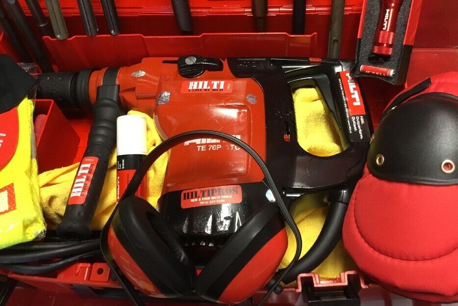 HILTI TE 76P ATC, PREOWNED, EXCELLENT CONDITION, FREE BITS & CHISELS, FAST SHIP