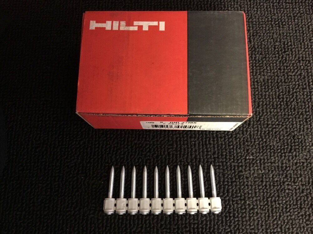 HILTI X-DNI 37 MX - BOX - 100 PC, FREE HAT, FAST SHIP