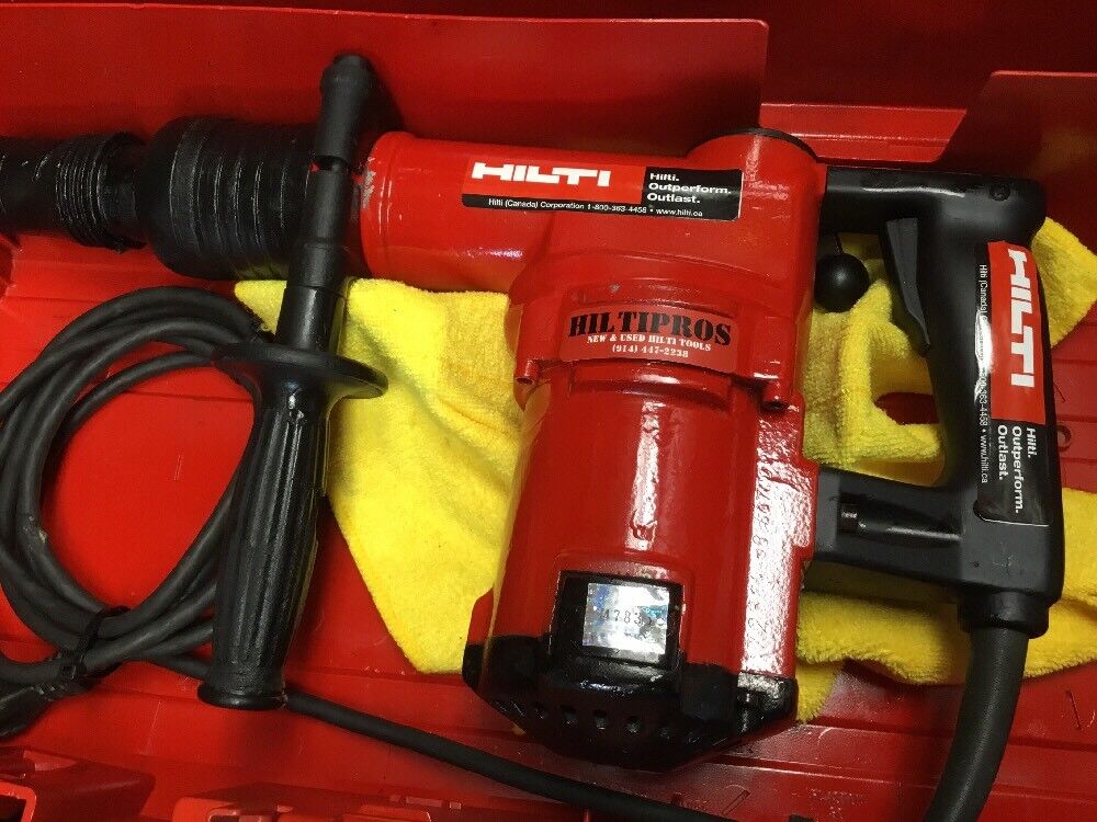 HILTI TE 60 HAMMER DRILL, PREOWNED, GERMANY MADE, FREE TABLET, EXTRAS