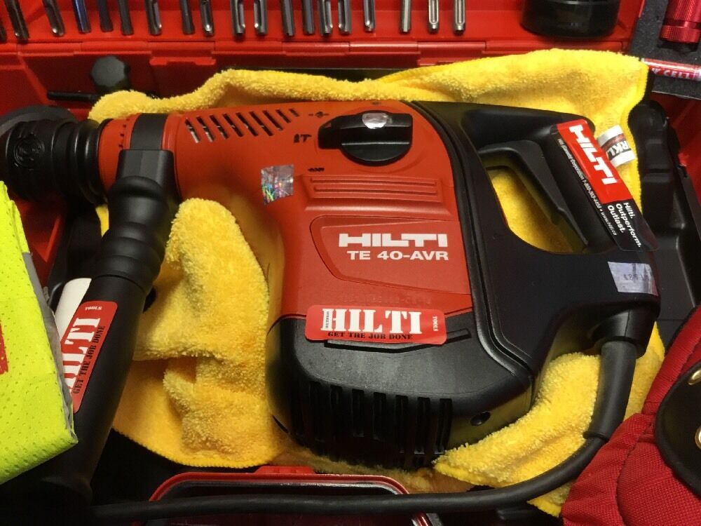 HILTI TE 40-AVR HAMMER DRILL, GERMANY, GREAT, FREE HILTI THERMO