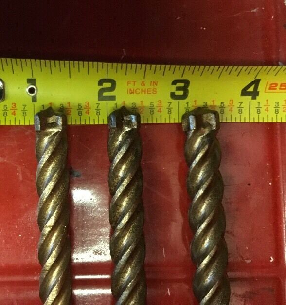 HILTI TE-CX 1/2" X 6-1/2" SDS PLUS, L@@K, SET OF 3, FREE HAT, FAST SHIPPING