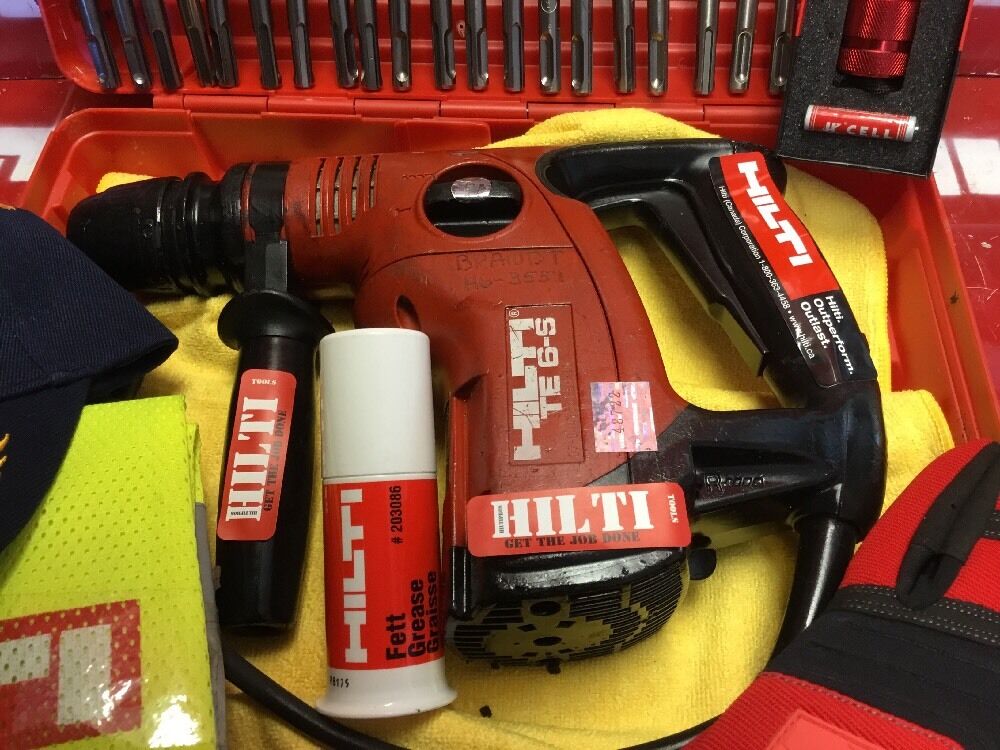 HILTI TE 6-S,ORIGINAL, PREWONED, FREE EXTRAS, MADE IN GERMANY