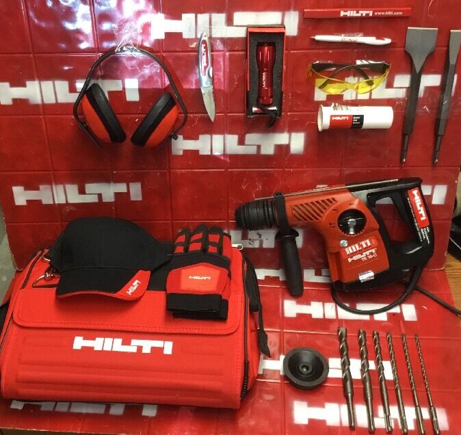 HILTI TE 16-C, PREOWNED, LOADED W/ EXTRAS, GREAT CONDITION