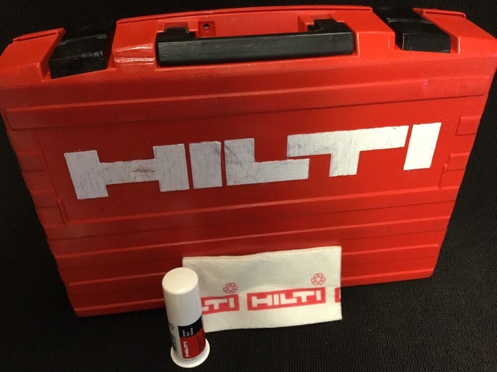 HILTI TE 15 CASE (THIS IS ONLY CASE), PREOWNED, HILTI GREASE INCLUDED