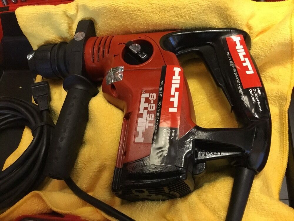 HILTI TE 6-S PREOWNED, FREE COFFEE MUG, LOT OF EXTRAS