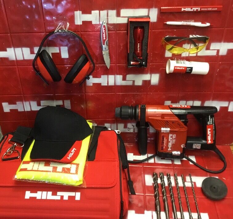 HILTI TE 15 HAMMER DRILL, PREOWNED