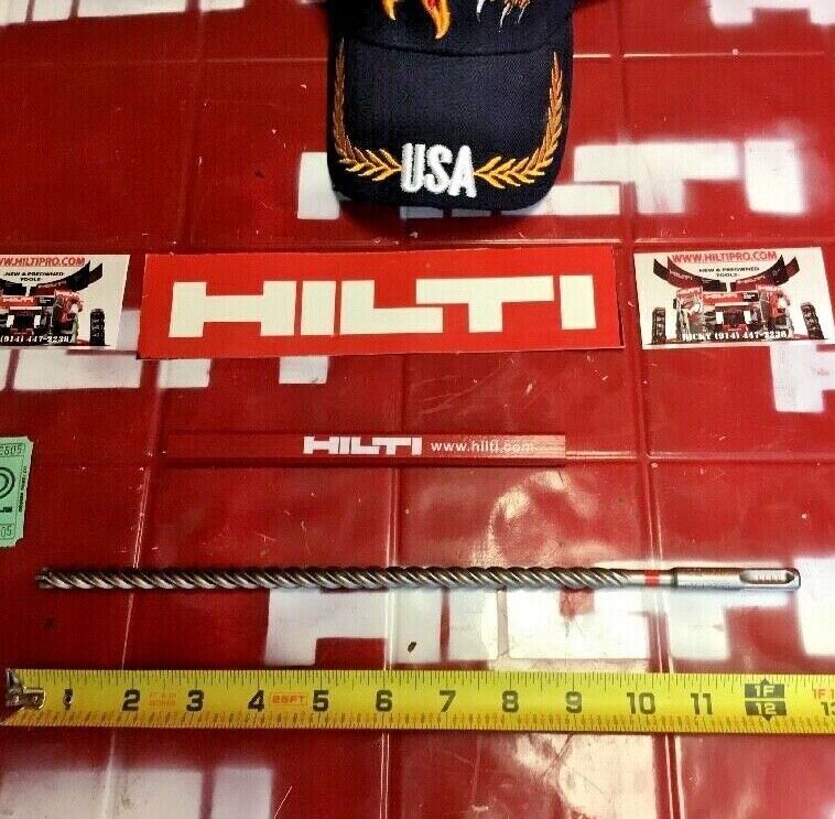 HILTI SDS PLUS 3/8" X 12" TE-CX, FREE EXTRAS, BRAND NEW