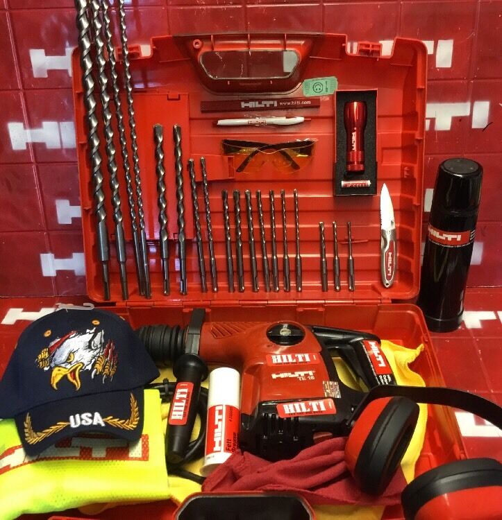 HILTI TE 16,GREAT CONDITION, PREOWNED, FREE EXTRAS