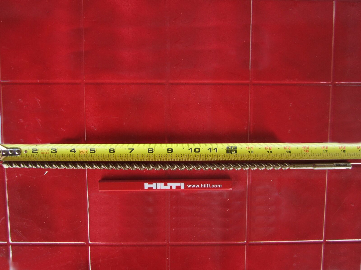 HILTI TE-C 3/8 x 18", SDS PLUS, PREOWNED,FREE HILTI PENCIL,L@@K, FAST SHIPPING