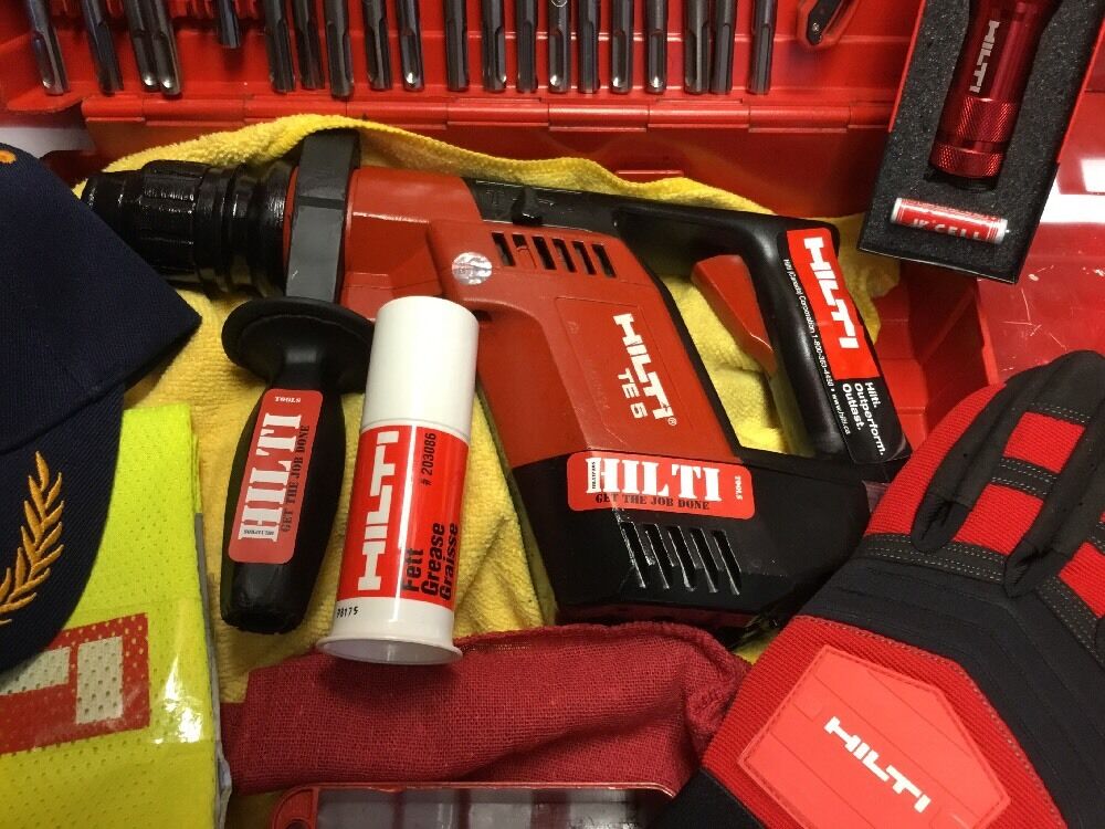 HILTI TE 5, STRONG, DURABLE, LOADED DRILL BITS