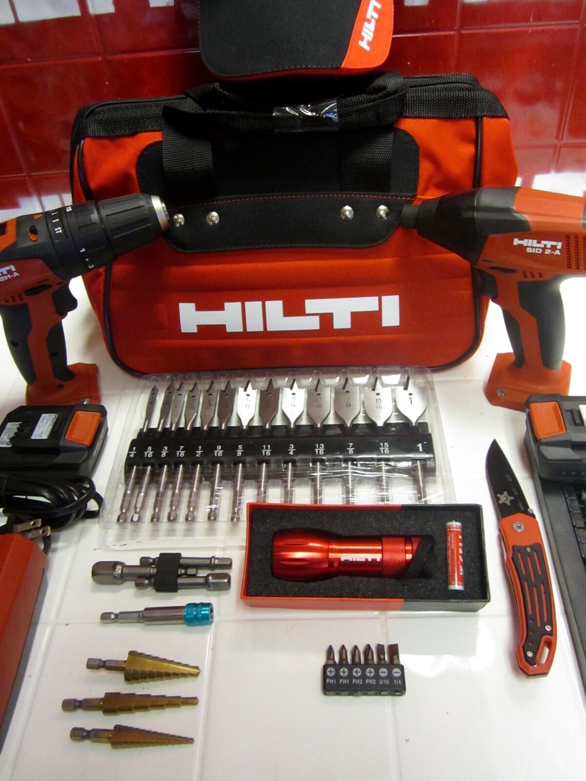 HILTI SID & SF 2H-A DRILL/DRIVER 12 VOLTS  COMBO, NEWEST MODEL