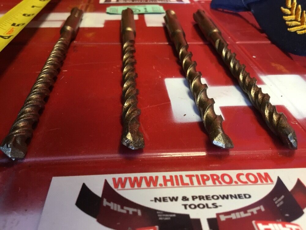 HILTI DRILL SDS PLUS 3/8" X 6" SET OF 4