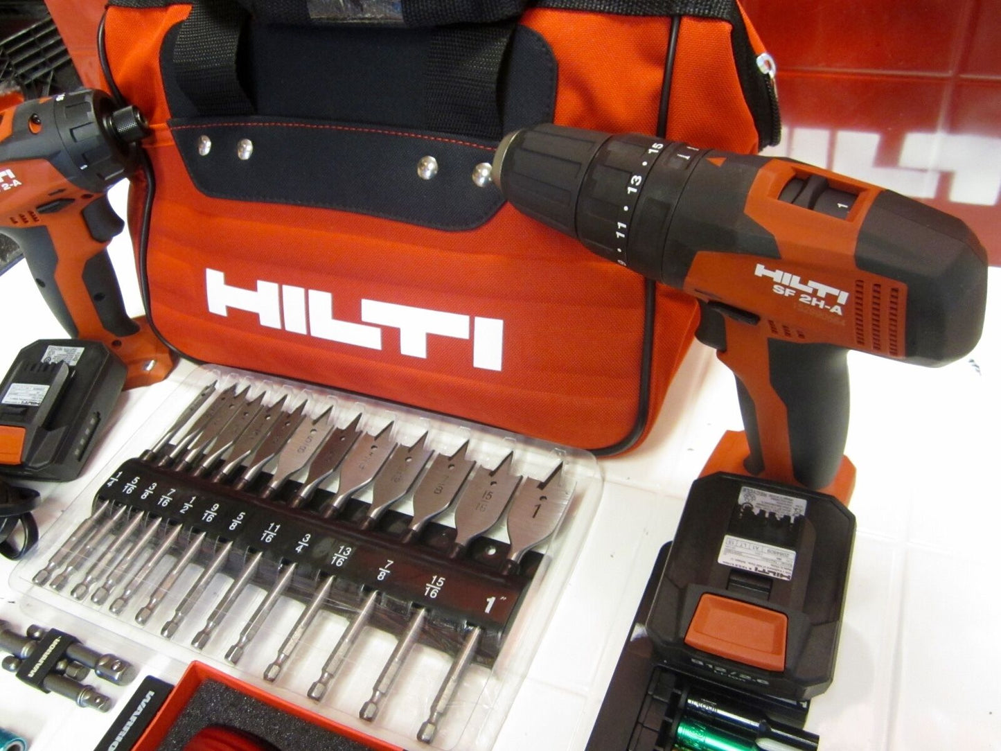 HILTI SFD & SF 2H-A DRILL COMBO, NEWEST MODEL, DURABLE, FREE EXTRAS