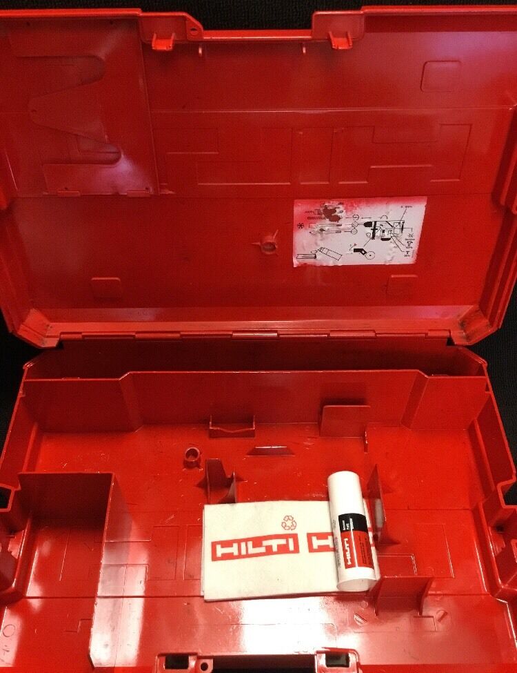 HILTI TE 54 CASE (ONLY CASE), PREOWNED, ORIGINAL, FREE HILTI GREASE, FAST SHIP