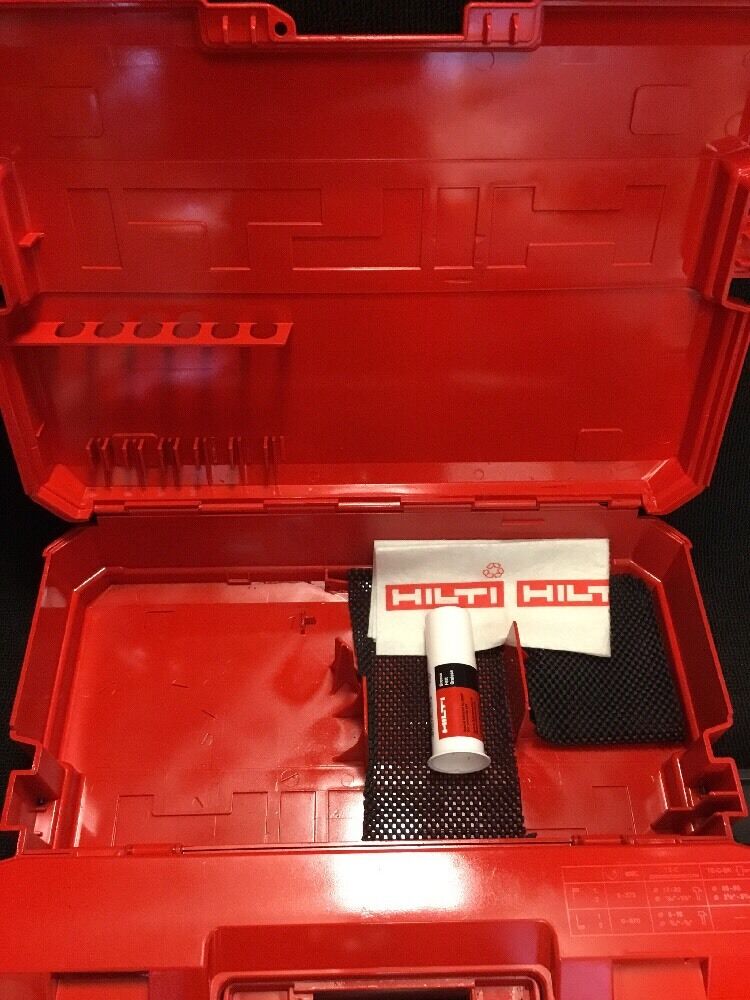 HILTI TE 24 CASE,  PREOWNED, ORIGINAL, FREE HILTI GREASE INCLUDED