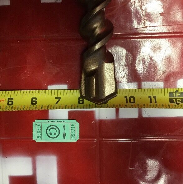 HILTI BIT SDS MAX 1-1/2" X 16-1/2" PREOWNED