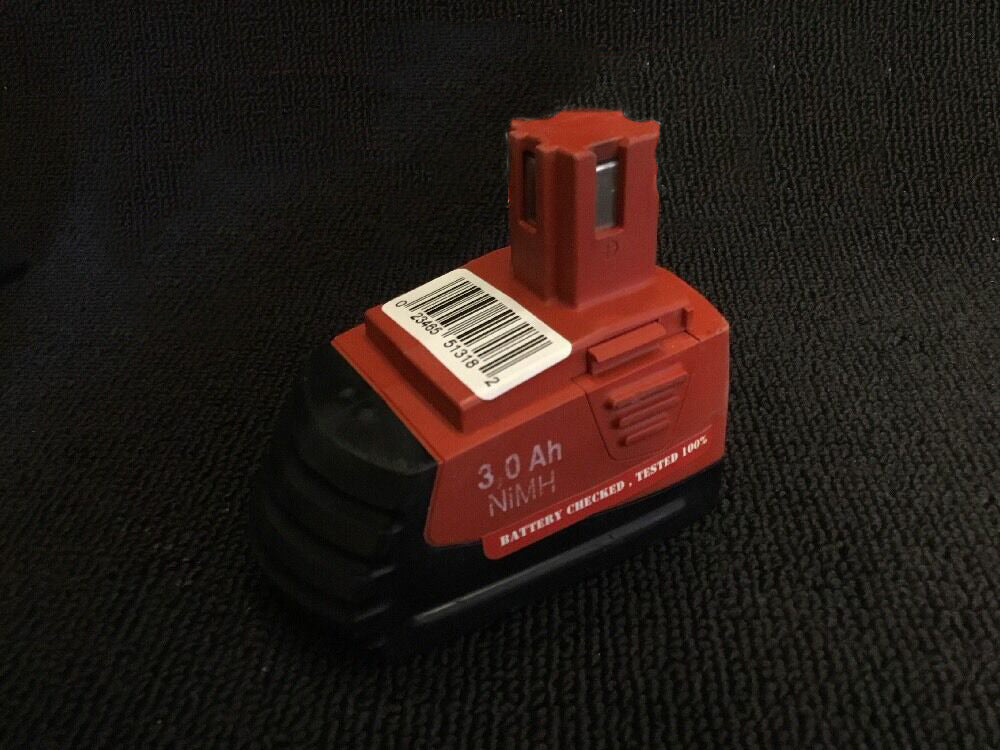 HILTI BATTERY SFB 126 - 12V 3.0AH, PREOWNED, FREE HAT