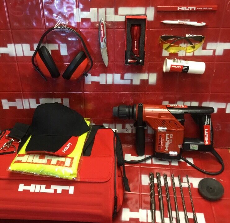 HILTI TE 15 HAMMER DRILL, PREOWNED