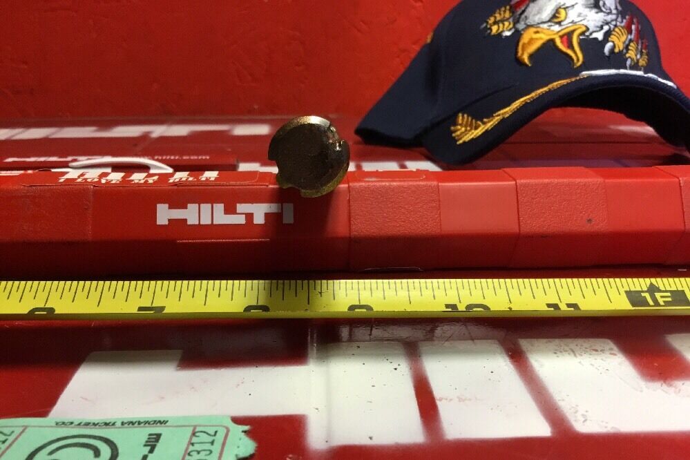 HILTI CHISEL POINTED SDS MAX 12-1/2" PREOWNED