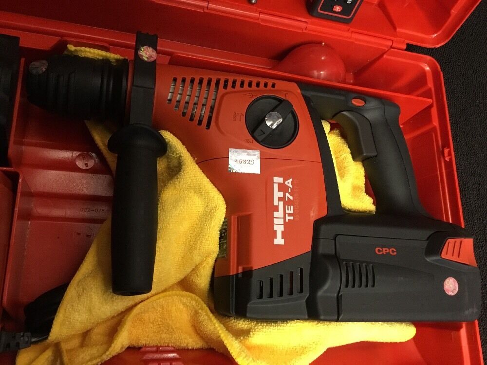 HILTI TE 7-A BRAND NEW, FREE LASER METER, BITS, CHISEL, EXTRAS